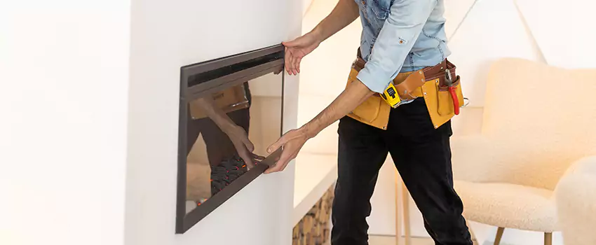 Metal Fireplace Installation in Franklin, Wisconsin