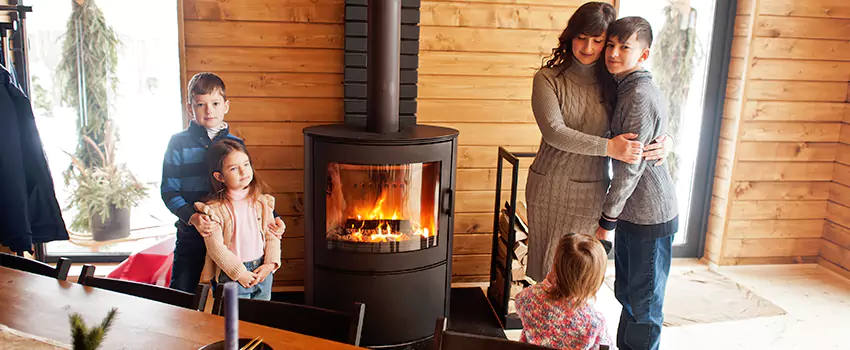 Morso Cast Iron Fireplace Insert Installation in Franklin, Wisconsin
