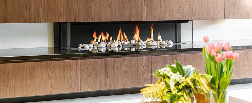 Double-height Fireplace Design Refurbishment in Franklin, Wisconsin