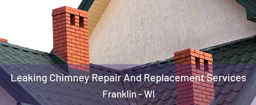  Leaking Chimney Repair And Replacement Services Franklin - WI